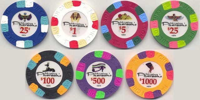 Straight Poker Supplies - The Gucci of Poker Chips. Paulson Pharaohs.